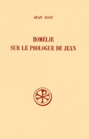 Couverture du livre « Homélie sur le prologue de Jean » de  aux éditions Cerf