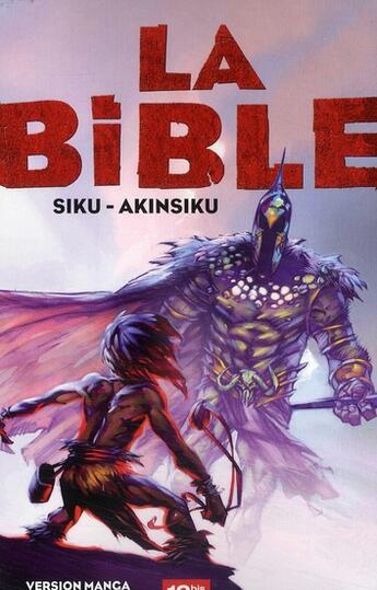 Couverture du livre « La bible » de Siku et Akinsiku aux éditions 12 Bis