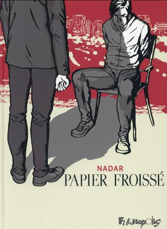 Couverture du livre « Papier froissé » de Nadar aux éditions Futuropolis