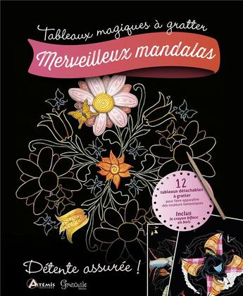 Couverture du livre « Merveilleux mandalas » de  aux éditions Artemis