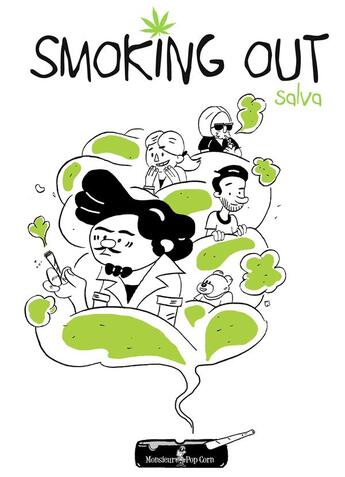 Couverture du livre « Smoking out » de Salva aux éditions Monsieur Pop Corn