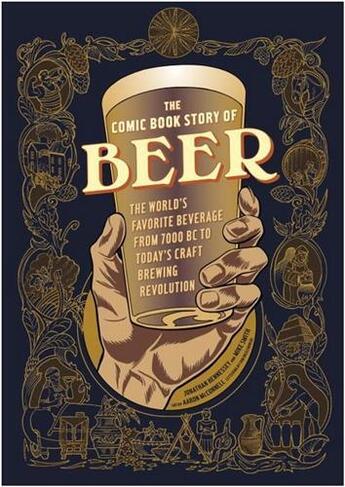 Couverture du livre « The comic book story of beer » de Hennessey Jonathan aux éditions Random House Us