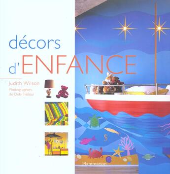 Couverture du livre « Decors D'Enfance » de Judith Wilson aux éditions Flammarion