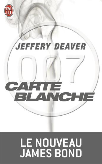 Couverture du livre « Carte blanche » de Jeffery Deaver aux éditions J'ai Lu