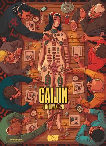 Couverture du livre « Gaijin » de Jean-David Morvan et Damien Henceval aux éditions Glenat