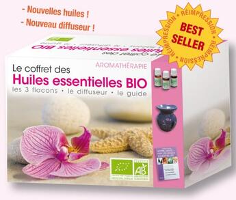 Couverture du livre « Le coffret des huiles essentielles bio 2011 » de  aux éditions Alpen