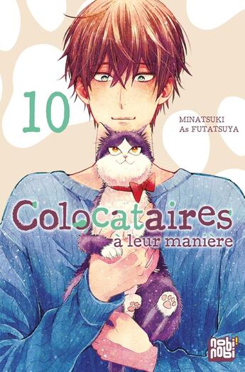 Couverture du livre « Colocataires à leur manière Tome 10 » de Tsunami Minatsuki et Asu Futatsuya aux éditions Nobi Nobi