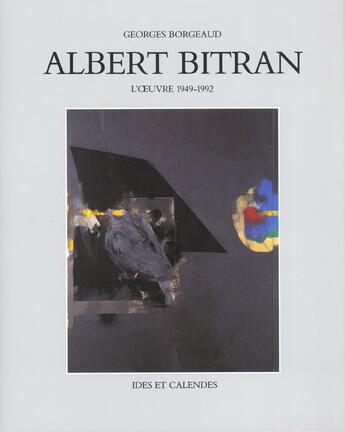 Couverture du livre « Albert bitrand » de Georges Borgeaud aux éditions Ides Et Calendes