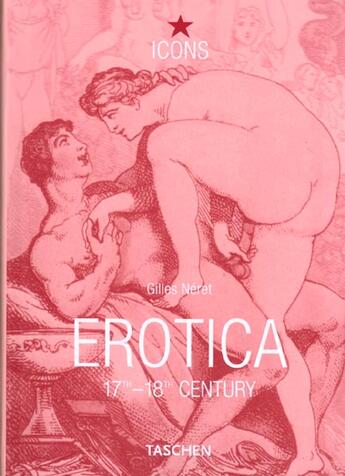 Couverture du livre « Erotica 17-18th century. from rembrandt to fragonard-trilingue » de  aux éditions Taschen