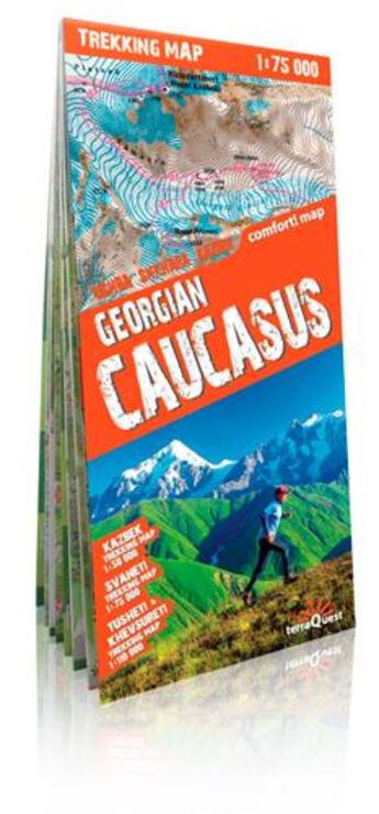 Couverture du livre « Georgian Caucasus » de  aux éditions Expressmap