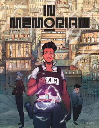 Couverture du livre « In mémoriam Tome 1 : Manon » de Mathieu Salvia et Djet aux éditions Dupuis