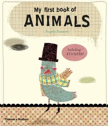 Couverture du livre « My first book of animals » de Prim/Navarro aux éditions Thames & Hudson