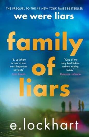 Couverture du livre « FAMILY OF LIARS » de E. Lockhart aux éditions Hot Key Books