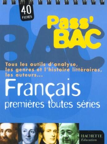 Couverture du livre « Francais ; 1e Toutes Series » de Bertola et Hartweg aux éditions Hachette Education