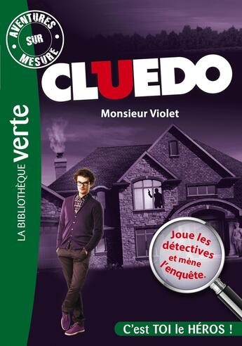 Couverture du livre « Cluedo t.5 ; Monsieur Violet » de  aux éditions Hachette Jeunesse