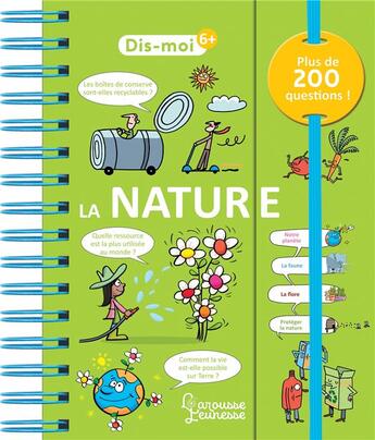 Couverture du livre « La nature » de Sophie De Mullenheim et Marie Ligier De Laprade et Laurent Kling et Patrick Chenot et Mauro Mazzari aux éditions Larousse