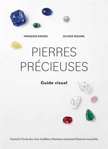 Couverture du livre « Pierres précieuses : guide visuel » de Francois Farges et Olivier Segura aux éditions Dunod