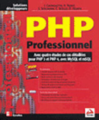 Couverture du livre « Php Professionnel » de J Castagnetto et H Rawat et S Schumann et C Scollo et D Veliath aux éditions Eyrolles