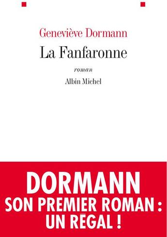 Couverture du livre « La fanfaronne » de Dormann-G aux éditions Albin Michel