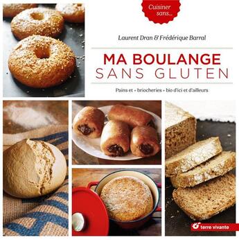 Couverture du livre « Ma boulange sans gluten ; pains et 