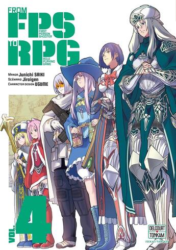 Couverture du livre « From FPS to RPG T04 » de Jiraigen et Saiki Junichi et Ugume aux éditions Delcourt