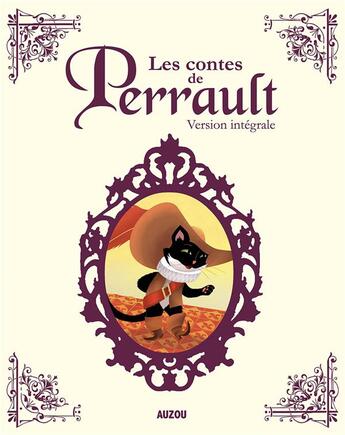 Couverture du livre « Les contes de Perrault » de Charles Perrault et Thomas Tessier aux éditions Auzou