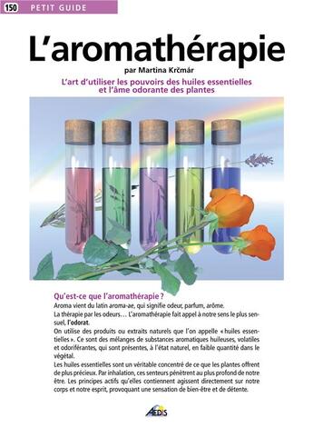 Couverture du livre « L'aromathérapie » de  aux éditions Aedis