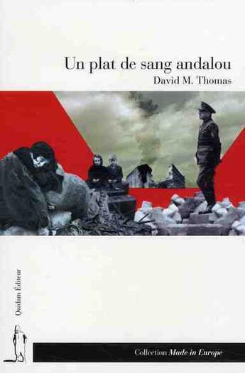 Couverture du livre « Un plat de sang andalou » de David M. Thomas aux éditions Quidam