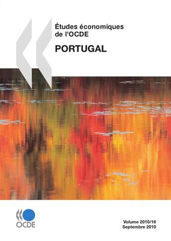 Couverture du livre « Études économiques de l'OCDE ; Portugal 2010 » de  aux éditions Oecd
