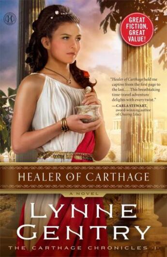 Couverture du livre « Healer of Carthage » de Gentry Lynne aux éditions Howard Books