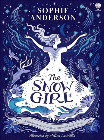 Couverture du livre « The snow girl » de Melissa Castrillon et Sophie Anderson aux éditions Usborne