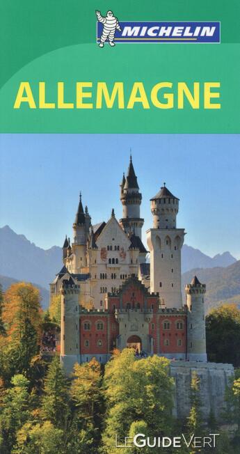 Couverture du livre « Le guide vert ; Allemagne » de Collectif Michelin aux éditions Michelin