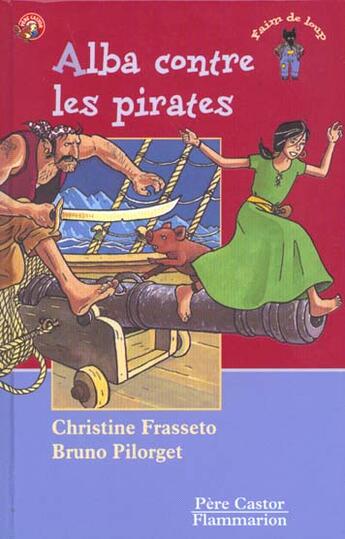 Couverture du livre « Alba contre les pirates » de Christine Frasseto aux éditions Pere Castor