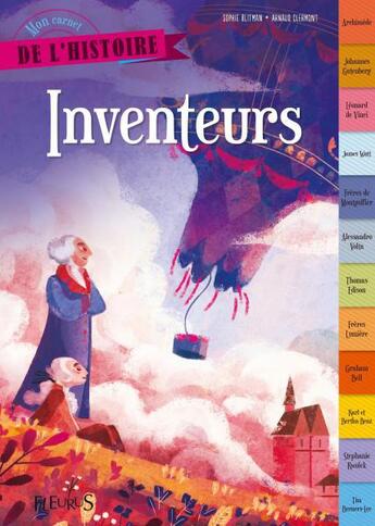 Couverture du livre « Mon carnet de l'histoire ; inventeurs » de Sophie Blitman et Arnaud Clermont aux éditions Fleurus