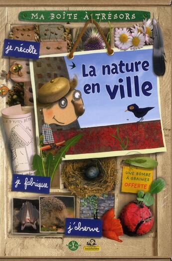 Couverture du livre « La nature en ville ; coffret » de Christian Voltz et David Melbeck aux éditions Petite Plume De Carotte