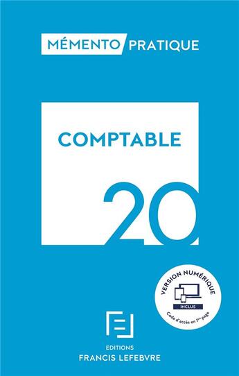 Couverture du livre « Mémento pratique ; comptable (édition 2020) » de  aux éditions Lefebvre