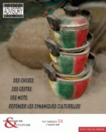 Couverture du livre « REVUE TECHNIQUES ET CULTURES n.51 ; techniques et culture » de Revue Techniques Et Cultures aux éditions Maison Des Sciences De L'homme