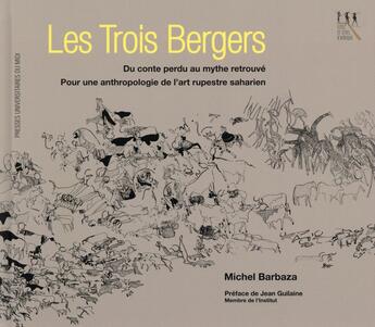 Couverture du livre « Trois bergers » de Michel Barbaza aux éditions Pu Du Midi