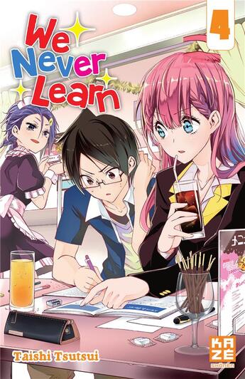 Couverture du livre « We never learn t.4 » de Taishi Tsutsui aux éditions Crunchyroll