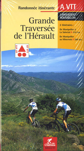 Couverture du livre « Grande traversée de l'Hérault » de  aux éditions Chamina