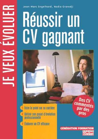 Couverture du livre « Reussir un cv gagnant » de Engelhard/Graradji aux éditions L'etudiant