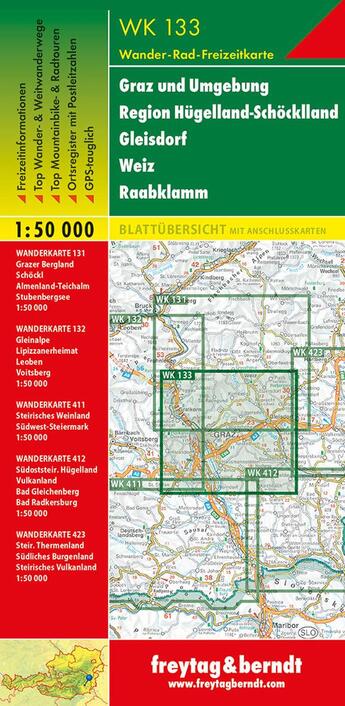 Couverture du livre « **graz und umgebung » de  aux éditions Freytag Und Berndt