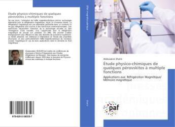 Couverture du livre « Etude physico-chimiques de quelques perovskites a multiple fonctions » de Dhahri Abdessalem aux éditions Presses Academiques Francophones