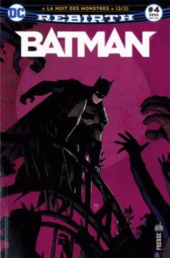 Couverture du livre « Batman rebirth n.4 : face aux monstres ! » de  aux éditions Urban Comics Press