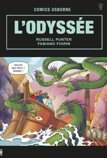 Couverture du livre « L'Odyssée » de Homere et Russell Punter et Fabiano Fiorin aux éditions Usborne