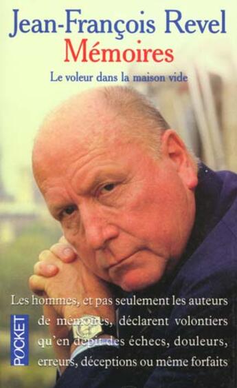 Couverture du livre « Memoires Le Voleur Dans La Maison Vide » de Jean-Francois Revel aux éditions Pocket