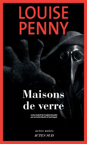 Couverture du livre « Maisons de verre » de Louise Penny aux éditions Actes Sud