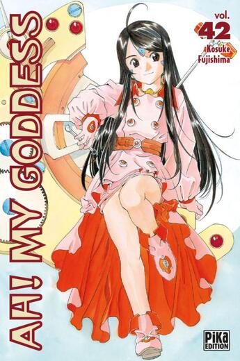 Couverture du livre « Ah ! my goddess Tome 42 » de Kosuke Fujishima aux éditions Pika