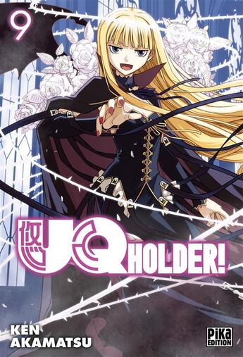 Couverture du livre « UQ holder ! Tome 9 » de Ken Akamatsu aux éditions Pika