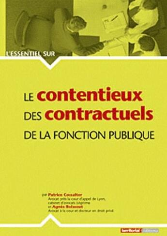 Couverture du livre « L'Essentiel Sur » de Boissout - Cossalter aux éditions Territorial